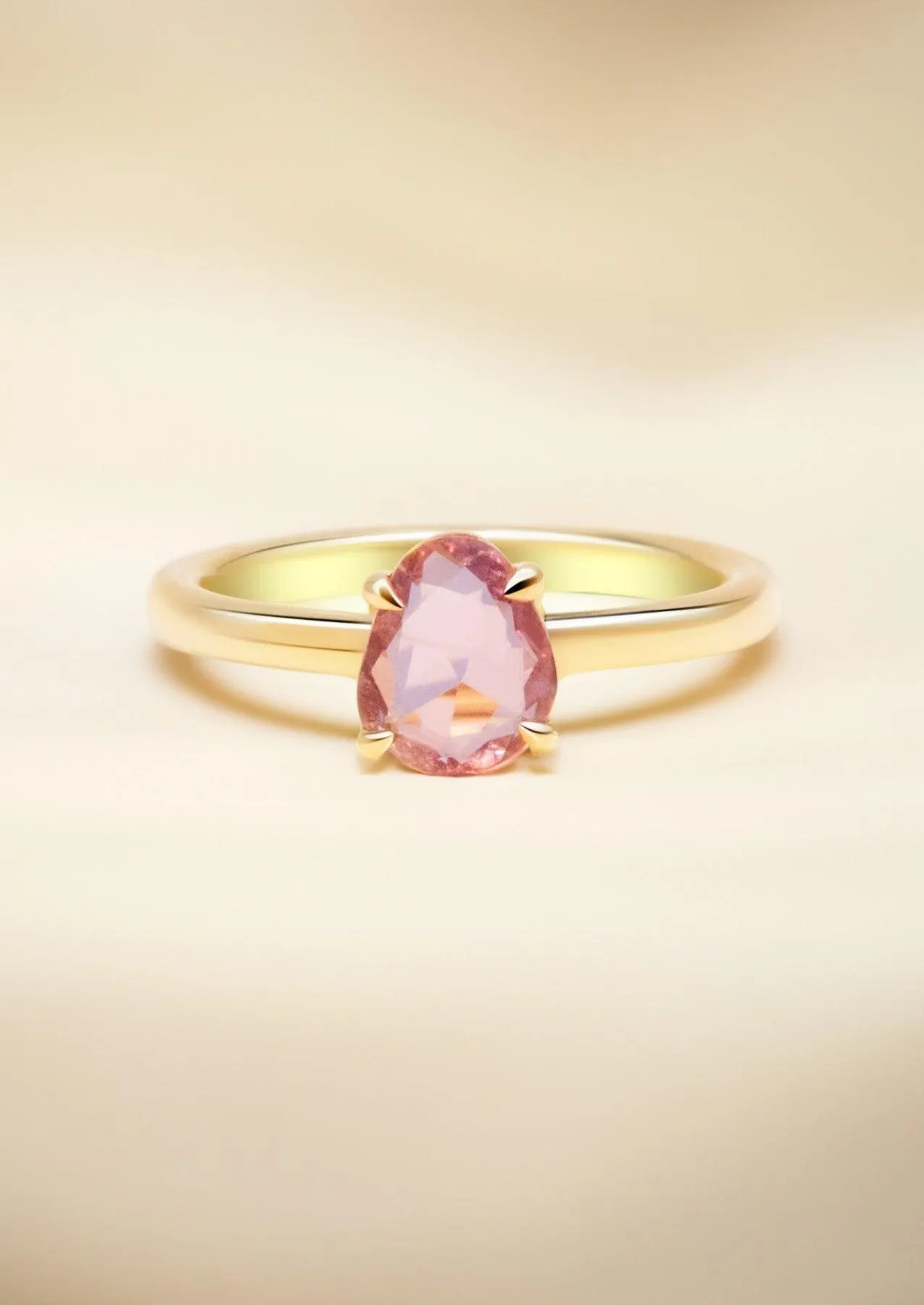 The Nova Ring with 1.14ct Pink Sapphire