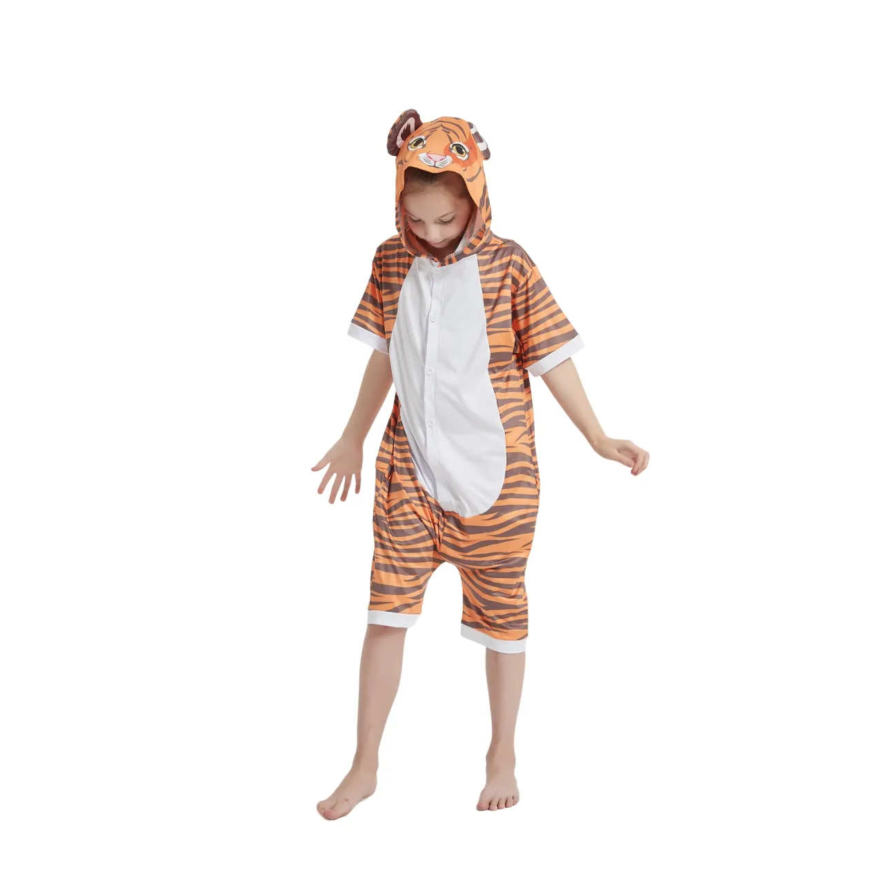 Tiger Kids Summer Onesie