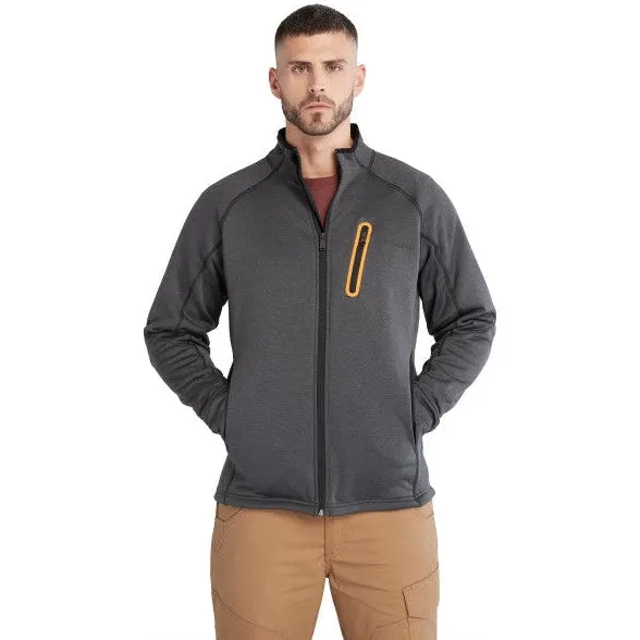 Timberland Pro Men's Reaxion Full Zip Athletic Fleece Jacket -Charcoal- TB0A55RWCV9