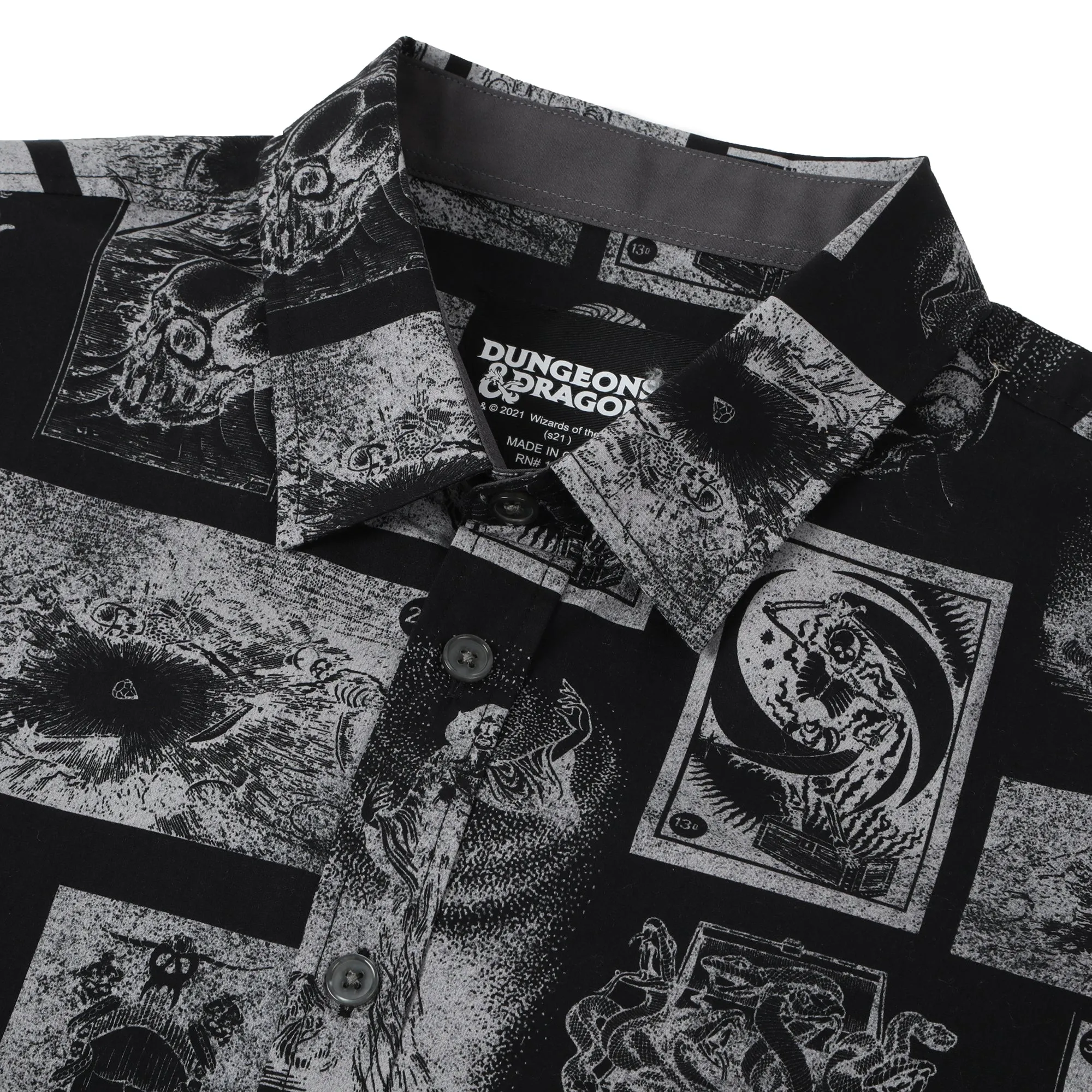 Tomb of Horrors Button Down Shirt