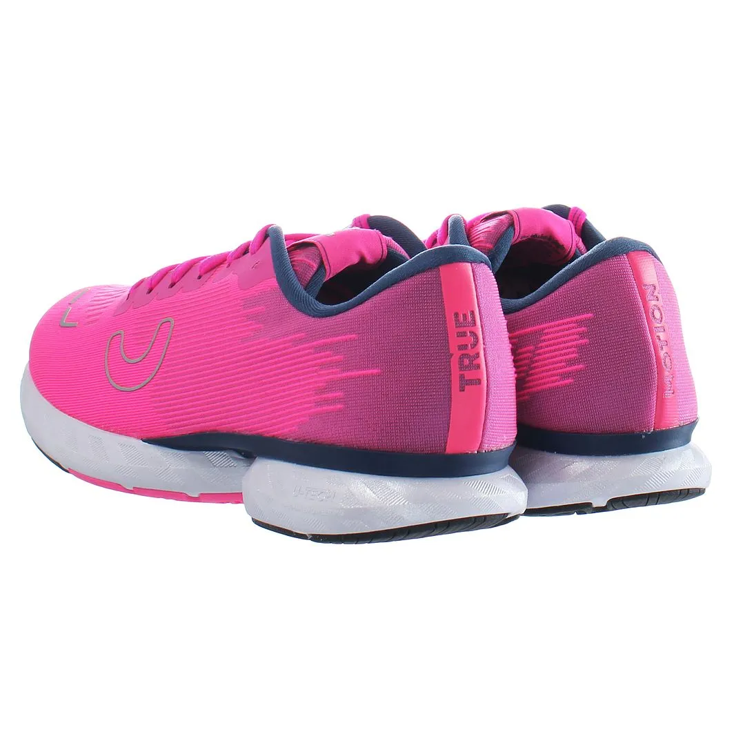 True Motion U-TECH SOLO Pink Womens Running Trainers