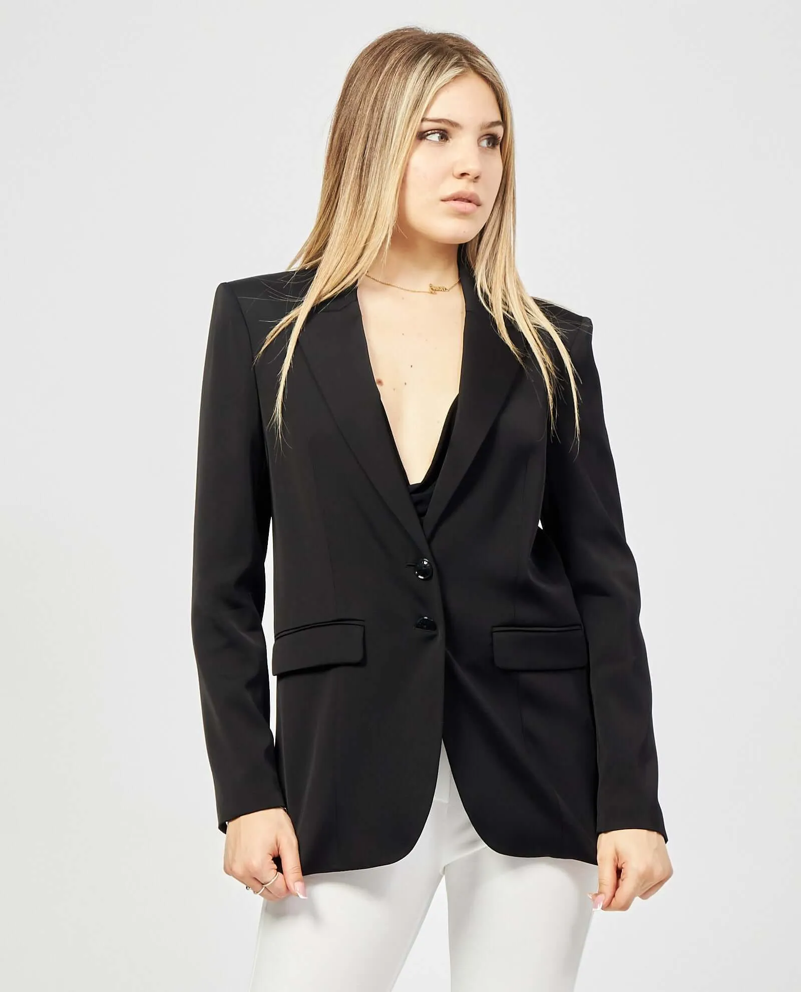 Two-button blazer