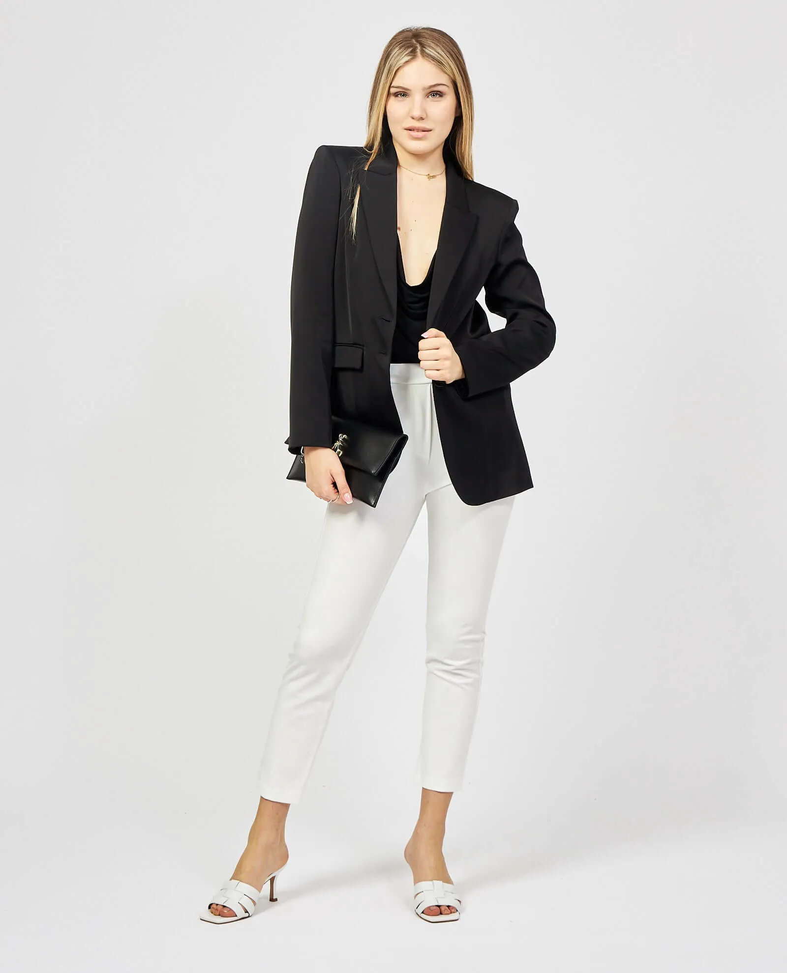 Two-button blazer