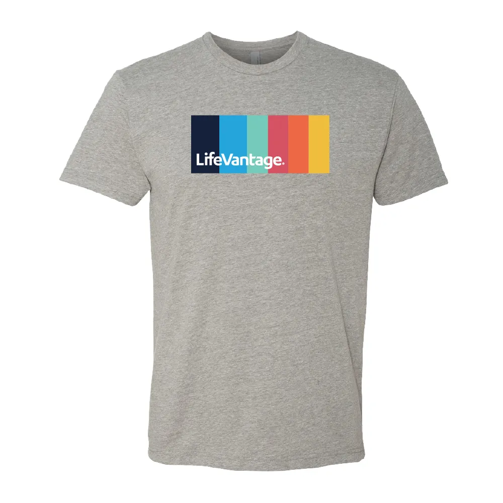 Unisex LV Color Blocks Short Sleeve Tee