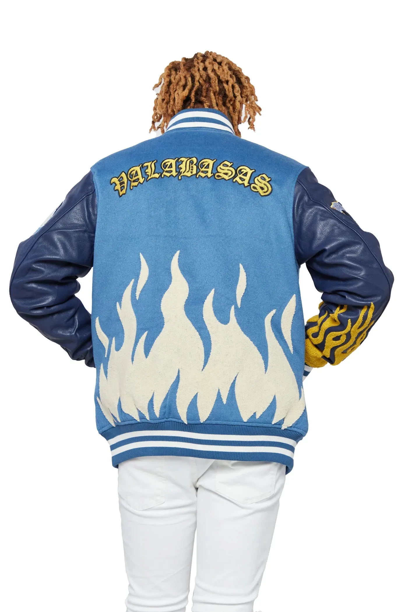 Valabasas “VTiger” Blue Chip Varsity Jacket