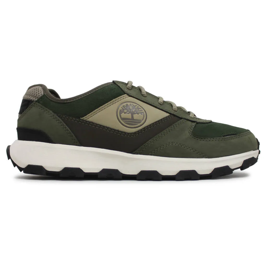 Winsor Park Oxford Nubuck Leather Men's Low Top Trainers