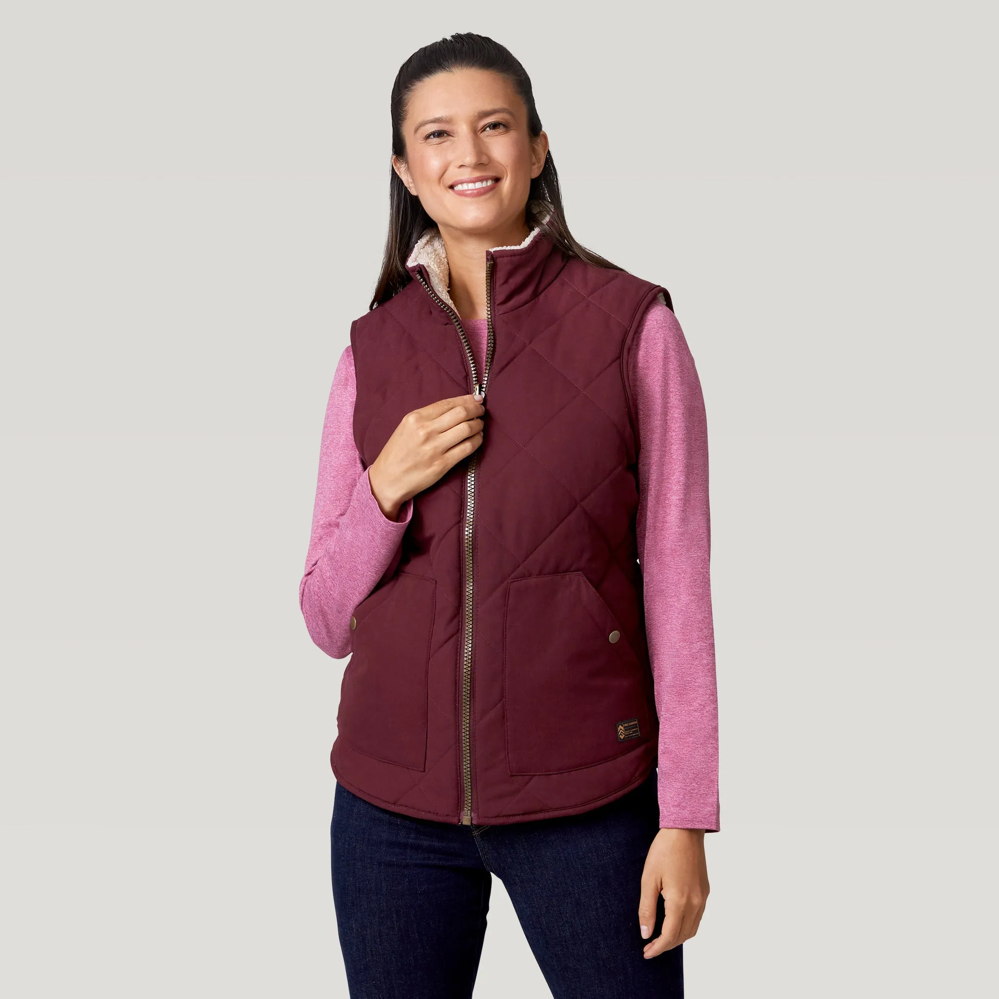 Women's Cascade Canvas Reversible Vest